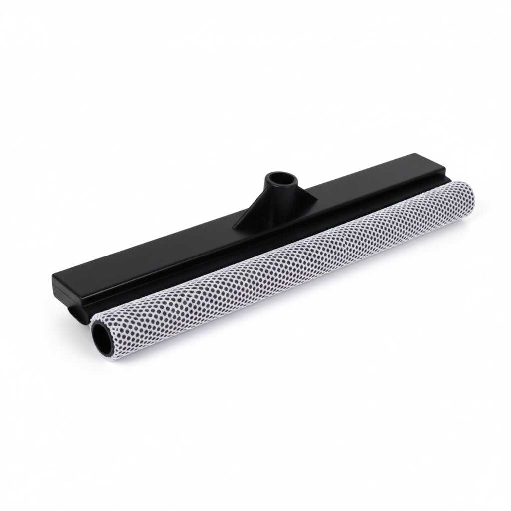 Pullach Hof Fensterwischer 2-in-1 mit Schwamm & Abziehlippe – 37 cm