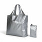LOQI Silberfarbene Tasche – Matt Silver