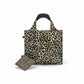 LOQI Einkaufstasche Leopard Dusk recycelt – wasserabweisend, 50×42 cm, bis 20 kg