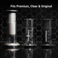 whb-superb AeroPress Premium Kaffeepresse aus Glas und Edelstahl neben Standardmodellen für verschiedene Brühmethoden