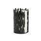 whb-superb Alessi Barkroll Küchenrollenhalter aus schwarzem Edelstahl mit modernem Rinden-Design für die Küche