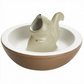 whb-superb balvi Aperitifschale Hungry Squirrel aus Keramik mit integriertem Fach für Nussschalen in Beige und Braun