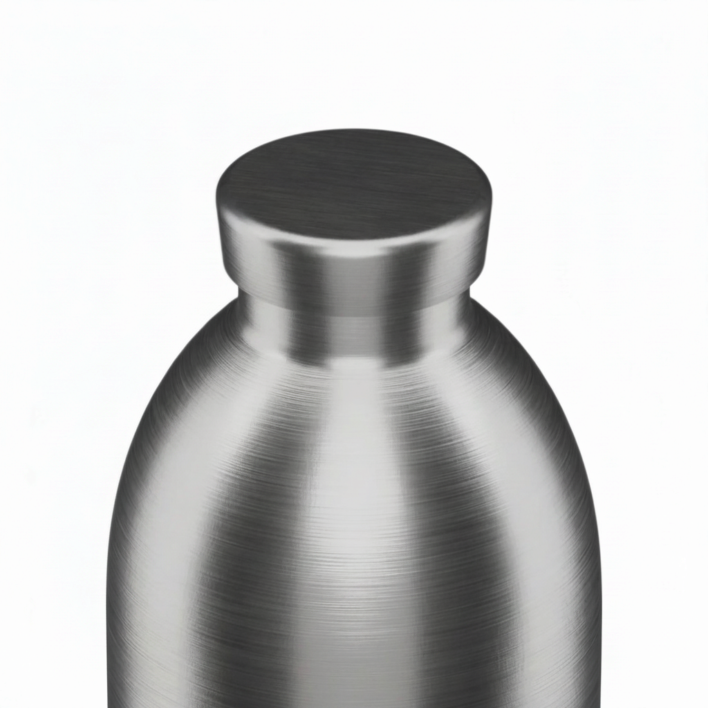whb-superb 24Bottles Clima Isolierflasche aus gebürstetem Edelstahl mit 850 ml Fassungsvermögen