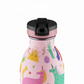 whb-superb 24Bottles Kids Edelstahl Trinkflasche 500 ml Magic Friends Stone mit Strohhalm und Einhorn-Motiv