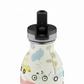 whb-superb 24Bottles Edelstahl Trinkflasche für Kinder mit Strohhalm und buntem Adventure Friends Stone Motiv