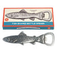 whb-superb Rex London Flaschenöffner aus Edelstahl in Fischform mit passender Geschenkverpackung