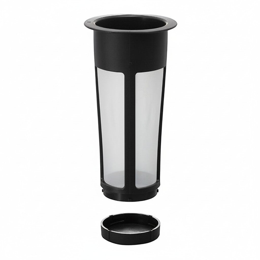 whb-superb HARIO Cold Brew Kaffeekanne Ersatzsieb aus schwarzem Kunststoff mit abnehmbarem Boden
