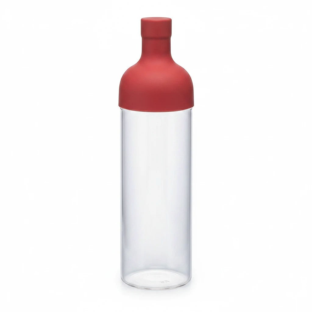 whb-superb Hario Filter Bottle in Rot mit 750 ml Fassungsvermögen für Kaltbrühgetränke