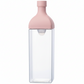 whb-superb Hario Kaltbrau-Teeflasche in Smoky Pink aus Kunststoff mit integriertem Filtereinsatz für 1200 ml Eistee