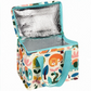 whb-superb Rex London isolierte Lunchtasche mit Wild Wonders Tiermotiv aus recyceltem Material mit blauem Tragegriff