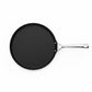 whb-superb LE CREUSET Aluminium-Antihaft Crêpespfanne 24 cm in Anthrazit mit genietetem Edelstahlgriff