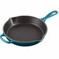 whb-superb Le Creuset Gusseisen Bratpfanne 26 cm in Deep Teal mit Antihaftbeschichtung für Induktion