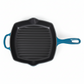 whb-superb LE CREUSET Signature Grillpfanne aus emailliertem Gusseisen in Deep Teal, quadratisch, 26 cm