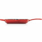 whb-superb Le Creuset Gusseisen-Grillpfanne in Kirschrot mit 26 cm Durchmesser und praktischen Ausgießnasen