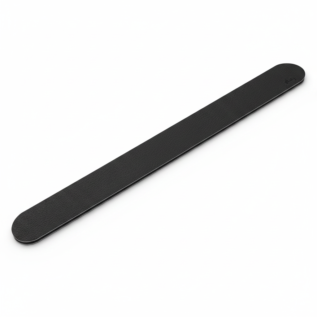 whb-superb silwy Metall-Leiste in Schwarz, 50 cm lang, zur sicheren Befestigung von Magnet-Gläsern im Wohnmobil