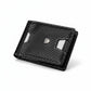 whb-superb Kronenschein Slim Wallet in Carbon-Optik mit RFID-Schutz, Münzfach und Geldklammer aus Kunstleder