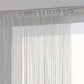 Atmosphera Fadenvorhang 90x200cm in Grau - Fix & Fertig zum Aufhängen