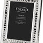 Edzard 2er Set Fotorahmen Gubbio 13x18cm - Versilbert & Anlaufschutz