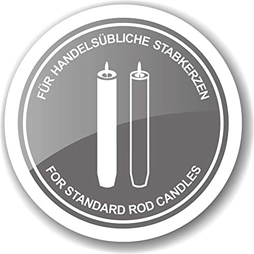 Edzard Kerzenleuchter Lincoln 15cm, edel versilbert, anlaufgeschützt