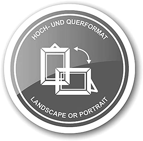 Edzard Fotorahmen Terni 20x25cm, edel versilbert und anlaufgeschützt, inkl. 2 Aufhängern