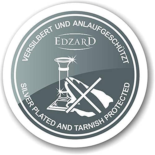 Edzard Kerzenständer Perla (2er Set) versilbert, H 7 cm