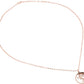 Gemshine Alpin Berg Klettern Halskette in 925 Silber, rose