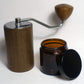 Comandante Ersatzglas mit Deckel (2 STK.) für C40 MK3/MK4 Kaffeemühle - Braun