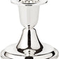 Edzard Kerzenständer Perla (2er Set) versilbert, H 7 cm