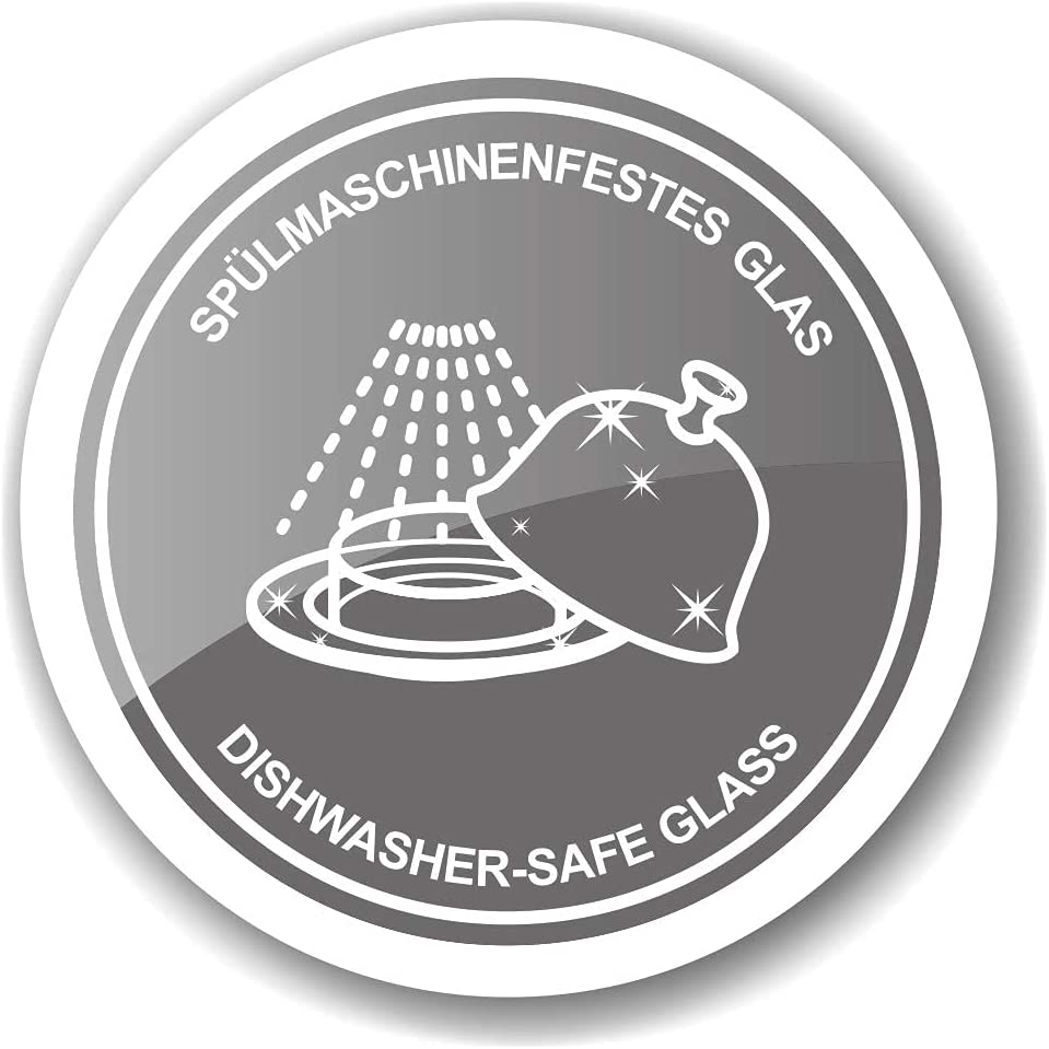 Edzard Butterdose, versilbert, mit Glasschale und Messer