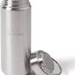 ECO Brotbox ZEN2 - 0,8 L Edelstahl Trinkflasche mit Schraubverschluss und Tragegriff
