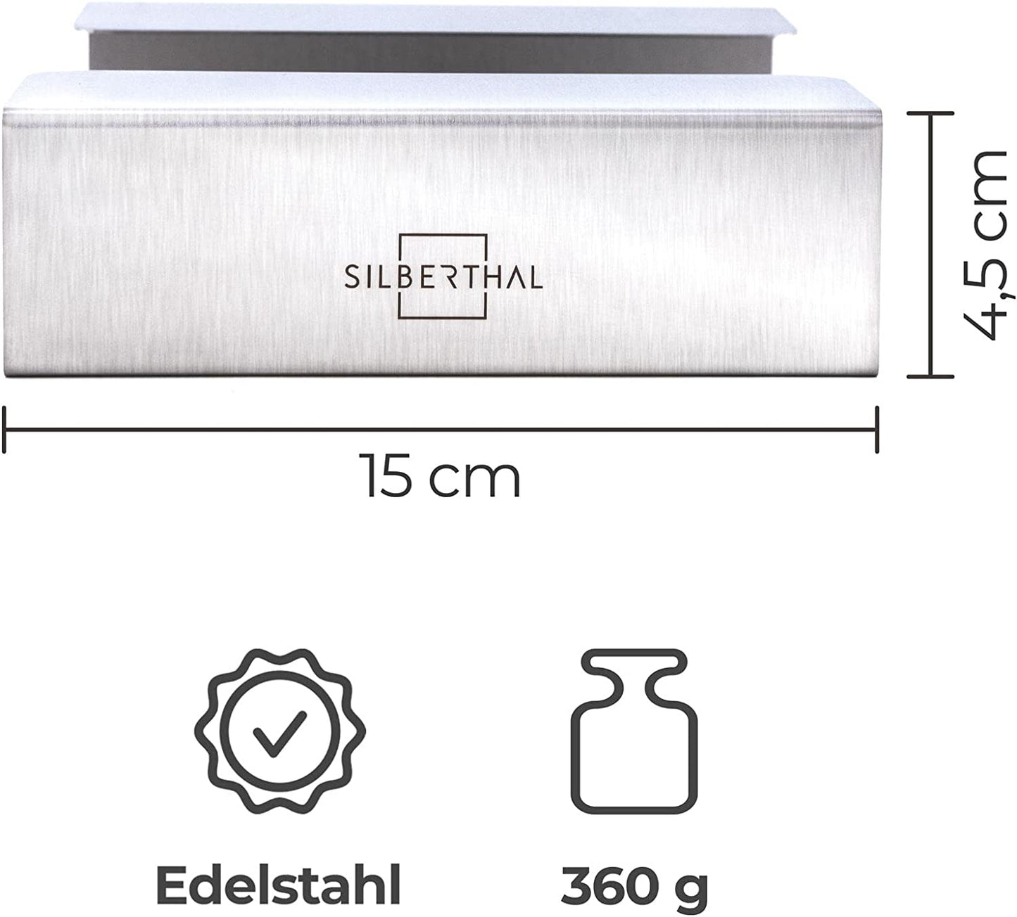 Silberthal Edelstahl-Stövchen für Tee- und Kaffeekannen