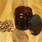Comandante Ersatzglas mit Deckel für C40 MK3/MK4 Kaffeemühle - Braun