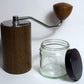 Comandante Ersatzglas mit Deckel für C40 MK3/MK4 Kaffeemühle - Transparent