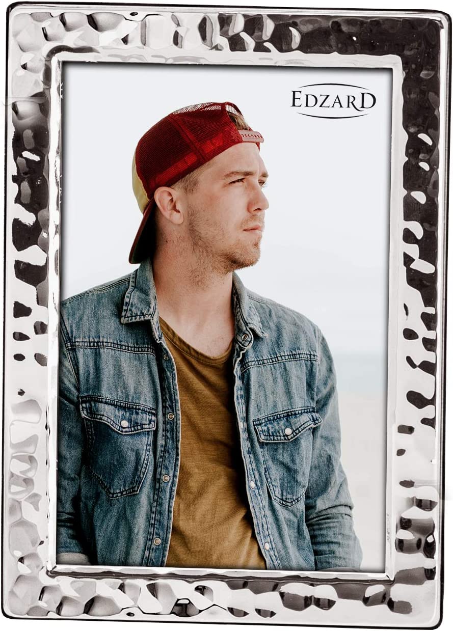 Edzard 2er Set Pavia Fotorahmen 10x15cm versilbert