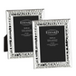 Edzard 2er Set Fotorahmen Gubbio 13x18cm - Versilbert & Anlaufschutz
